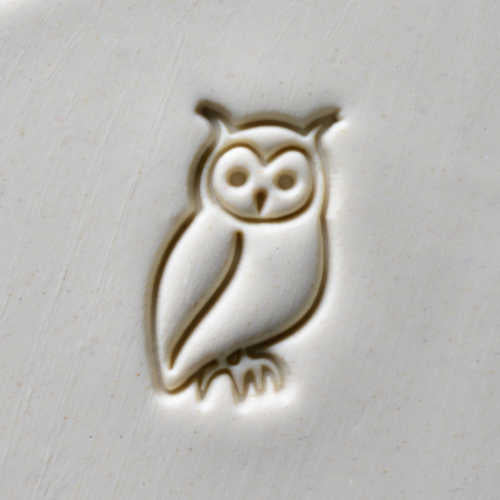 MKM Large Round Owl Stamp - 4 cm (SCL-053)