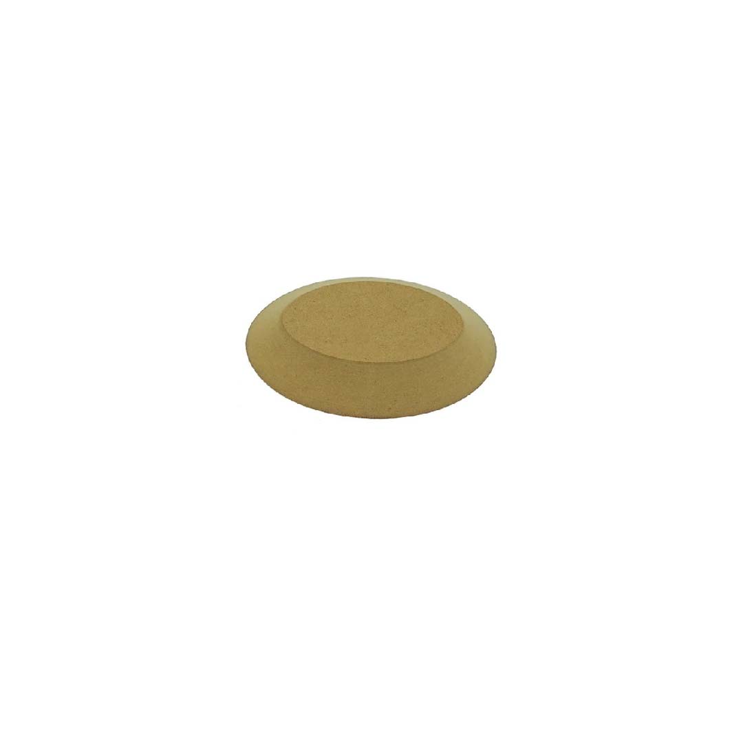 GR Pottery Forms - 5" X 3.5" Oval Drape Mold (GRO535)