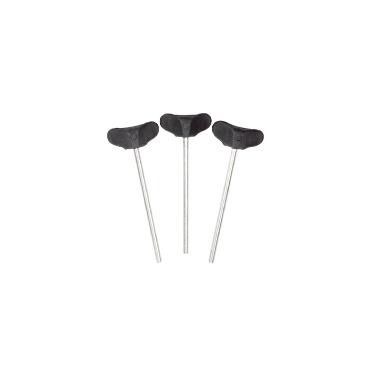 Giffin Grip 4" Rods with Molded Hands - Set of 3 (RH43)