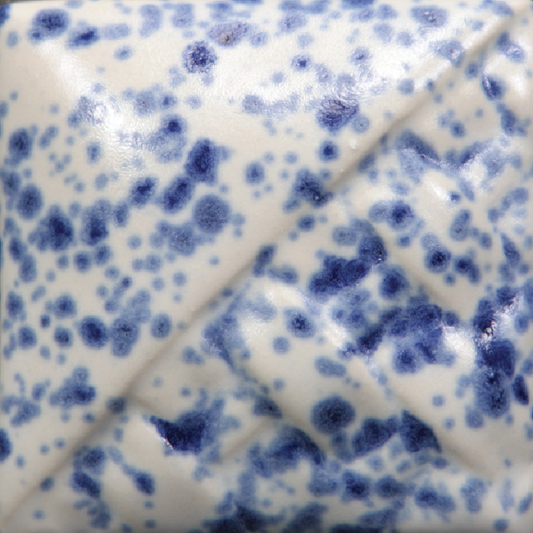 Mayco Stoneware Glazes - Blue Splatterware (SW152)