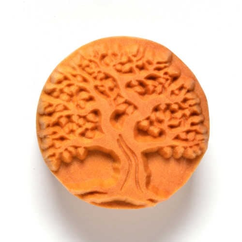 MKM Large Round Old Tree Stamp - 4 cm (SCL-014)