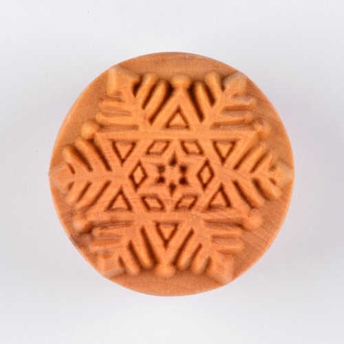 MKM Large Round Snowflake 2 Stamp - 4 cm (SCL-029)