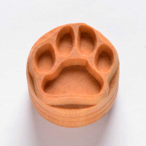MKM Large Round Dog Paw Stamp - 4 cm (SCL-067)