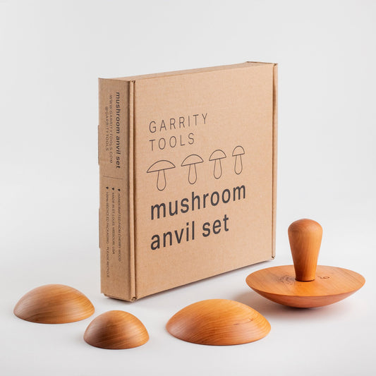 Mushroom Anvil Set - Includes all 4 tops & Handle (GMAS)