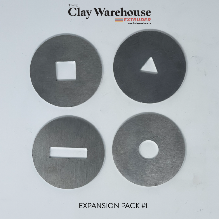 The Clay Warehouse Extruder - Die Expansion Packs