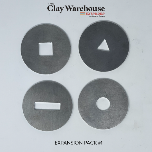 The Clay Warehouse Extruder - Dye Expansion Packs